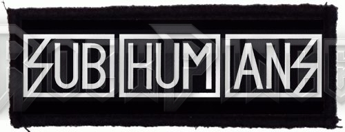 SUBHUMANS - Logo (125x40) - kisfelvarró HKF-0856