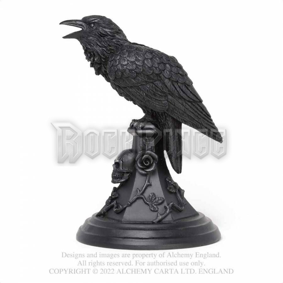 Alchemy - Poe's Raven - gyertyatartó V109