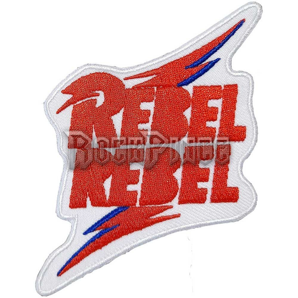 DAVID BOWIE - Rebel Rebel - kisfelvarró - BOWPAT12