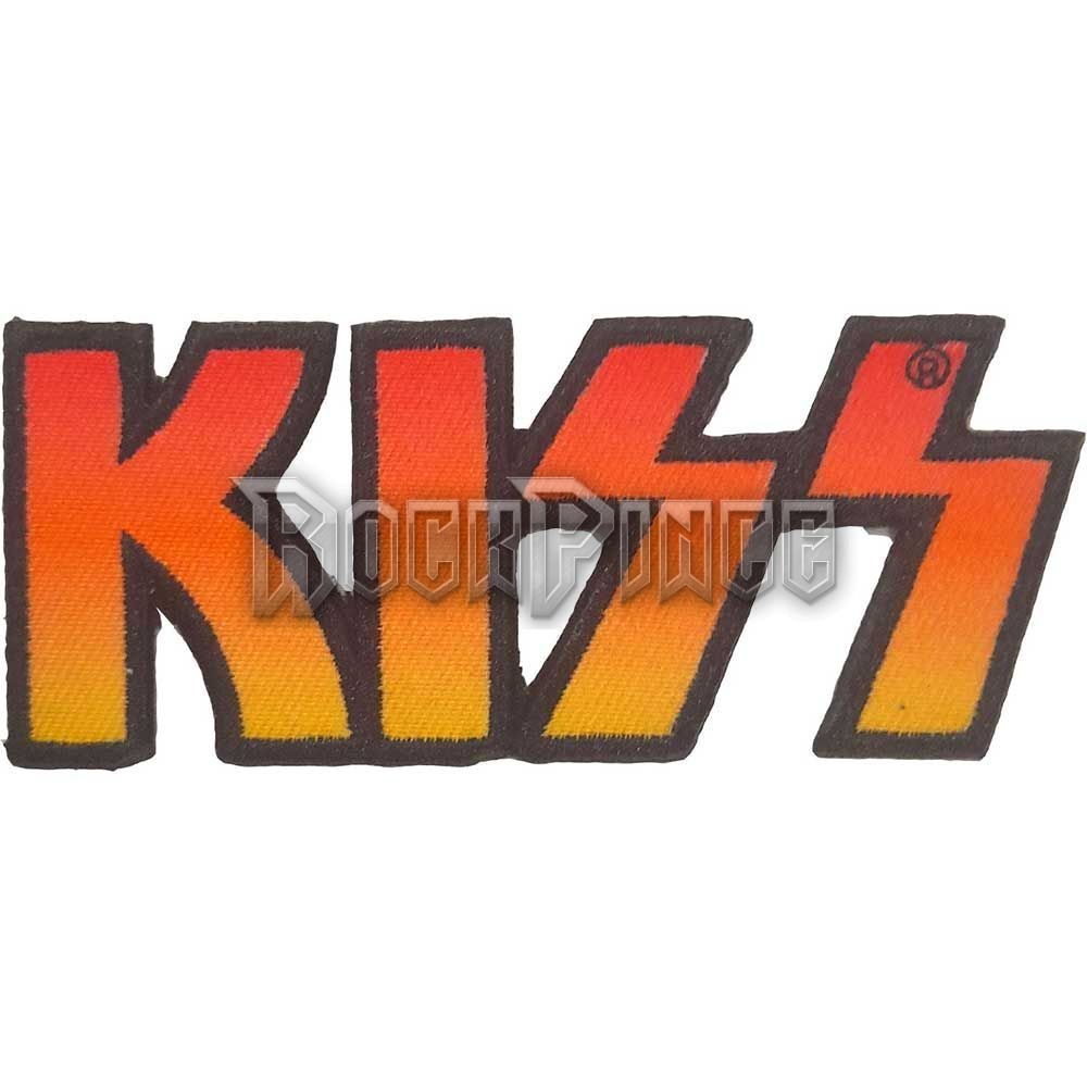 KISS - Cut-Out Logo - kisfelvarró - KISSPAT17