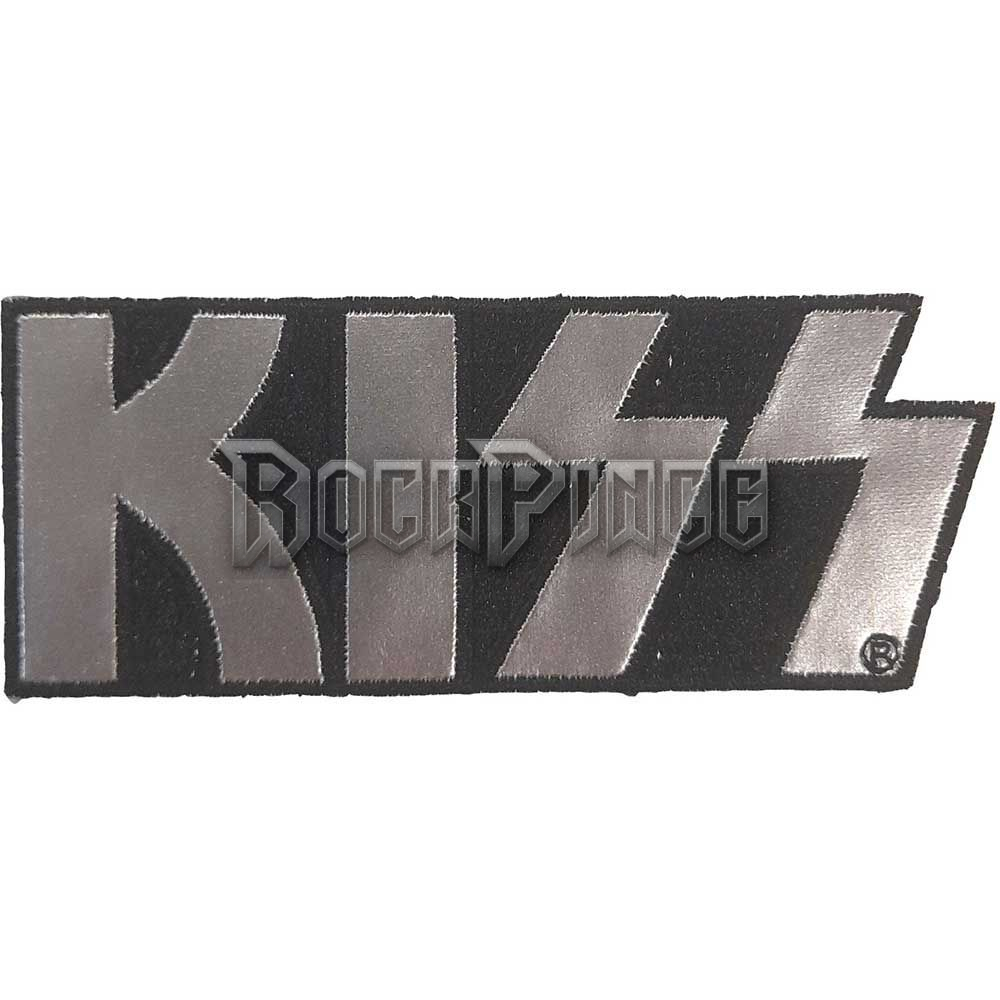 KISS - Chrome Logo - kisfelvarró - KISSPAT15