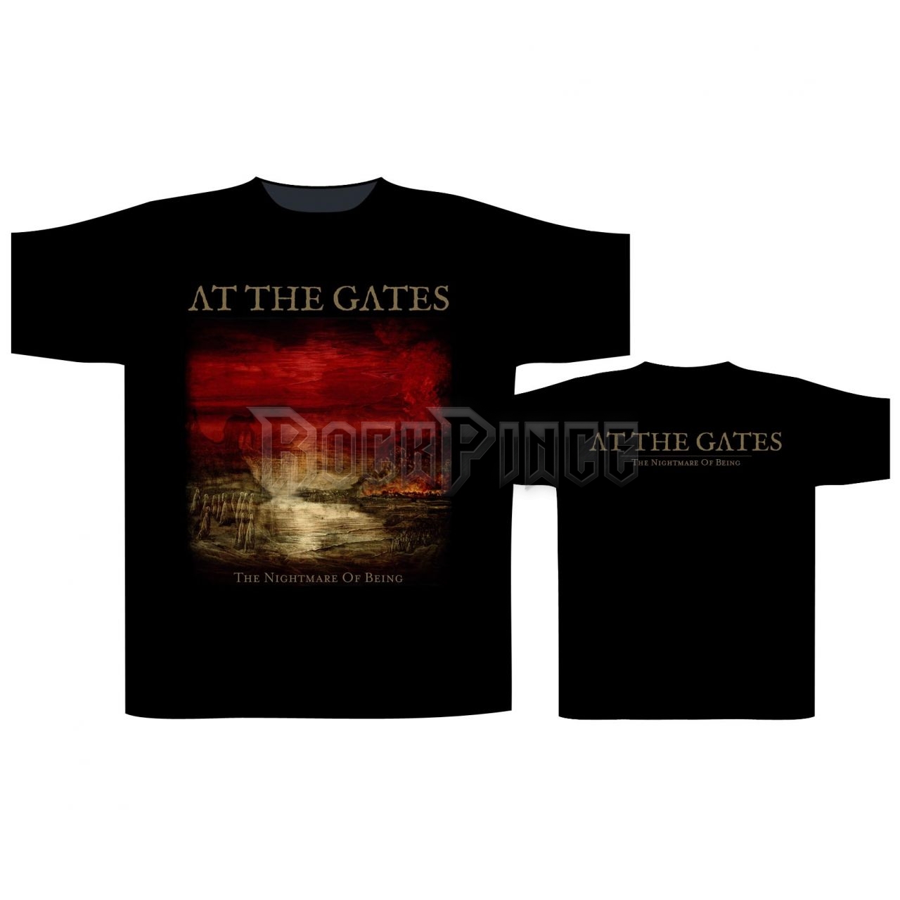 AT THE GATES - THE NIGHTMARE OF BEING - unisex póló - ST2502