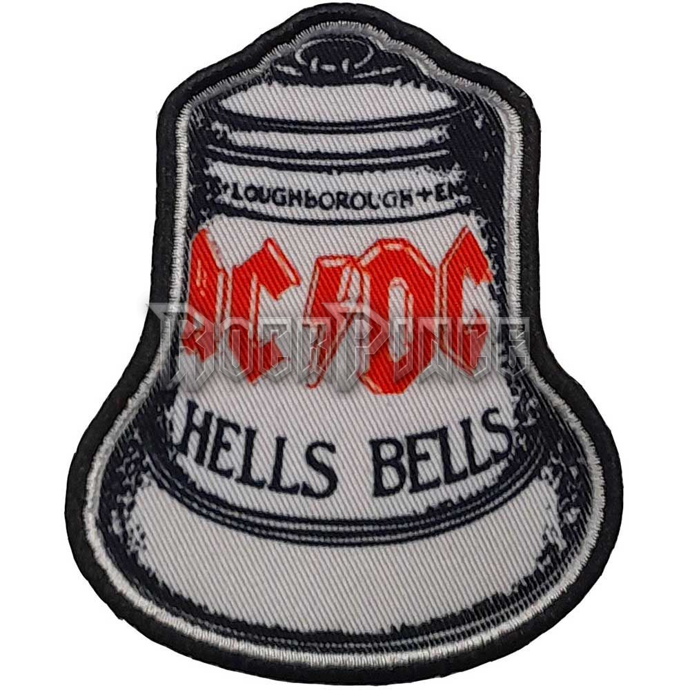 AC/DC - Hells Bells White - kisfelvarró - ACDCPAT14