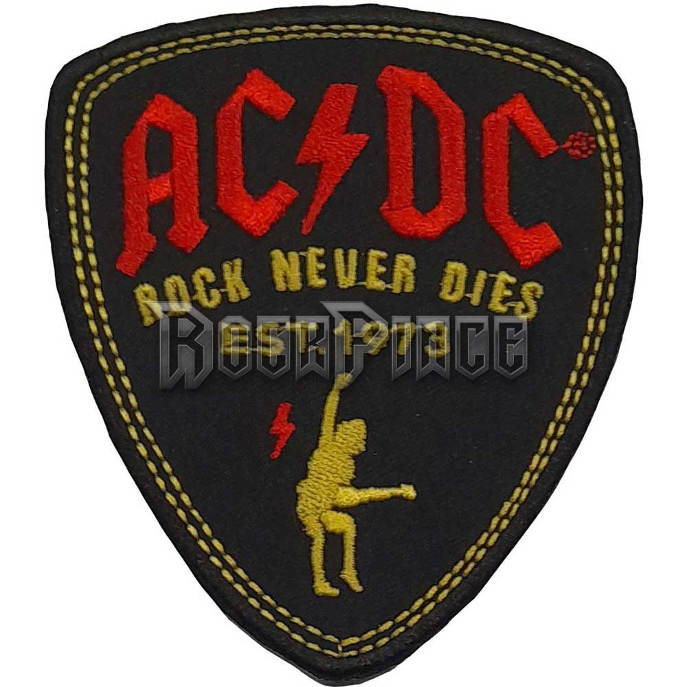 AC/DC - Plectrum - kisfelvarró - ACDCPAT09