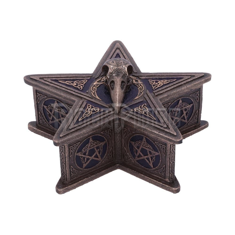 Pentagram Raven Box - ÉKSZERES DOBOZ - D5754U1