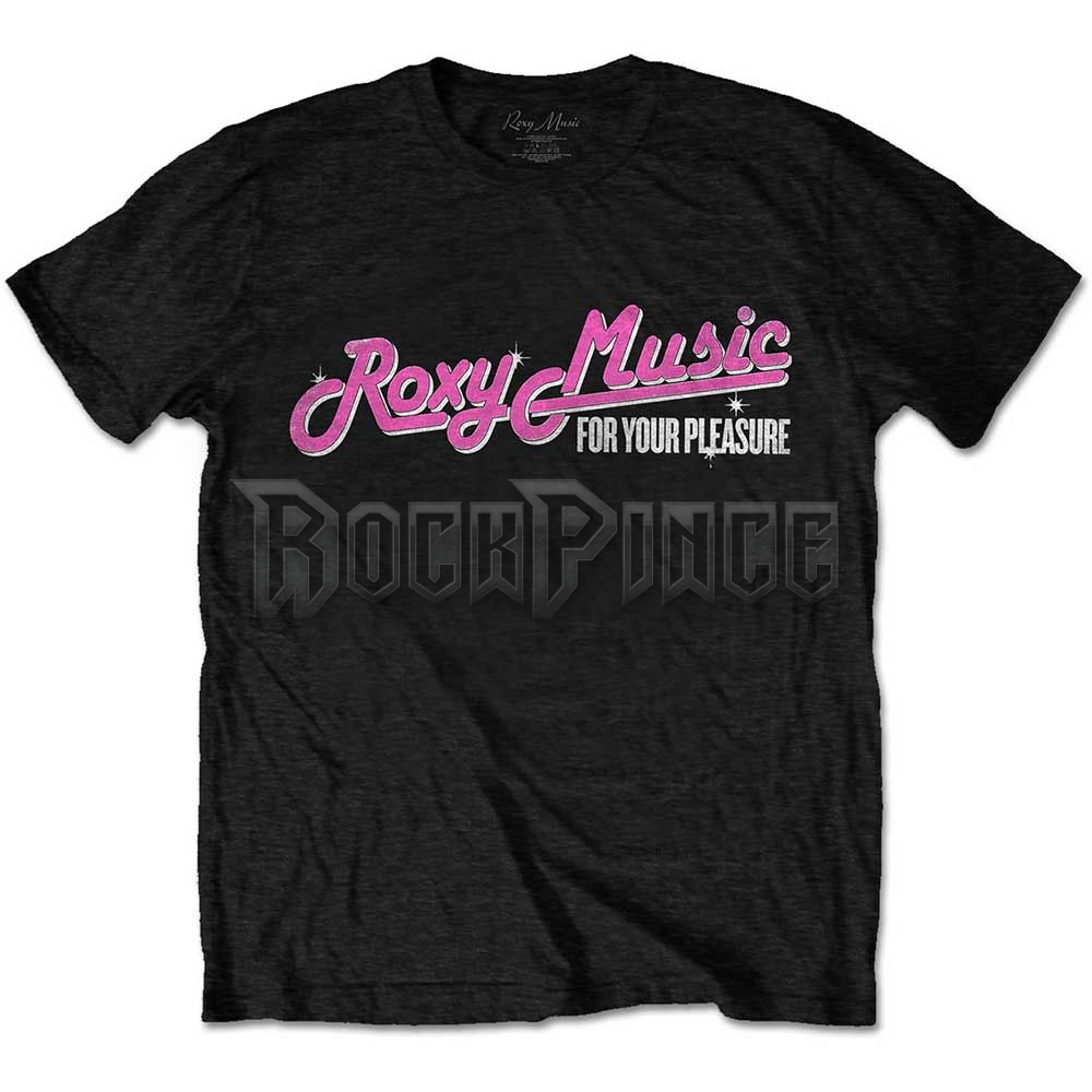 Roxy Music - For Your Pleasure Tour - unisex póló - ROXTS08MB