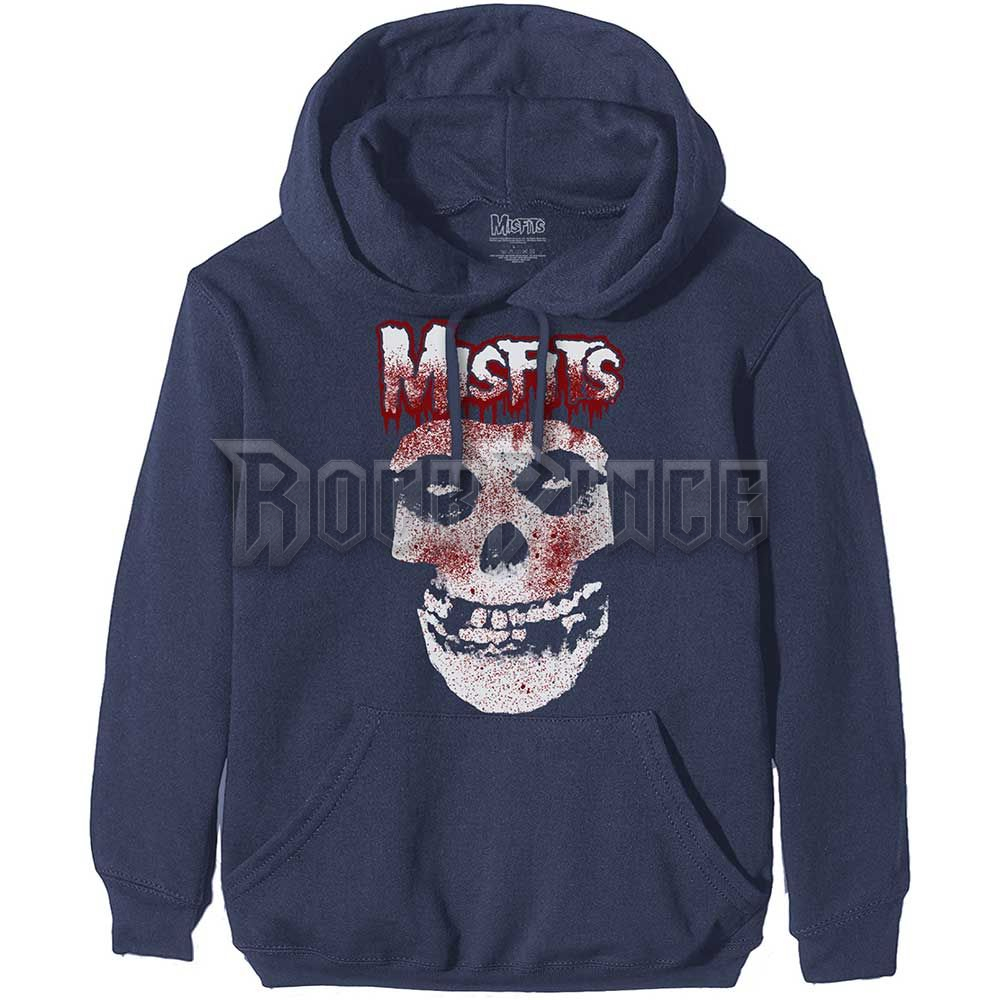 Misfits - Blood Drip Skull - unisex kapucnis pulóver - MISHD05MN