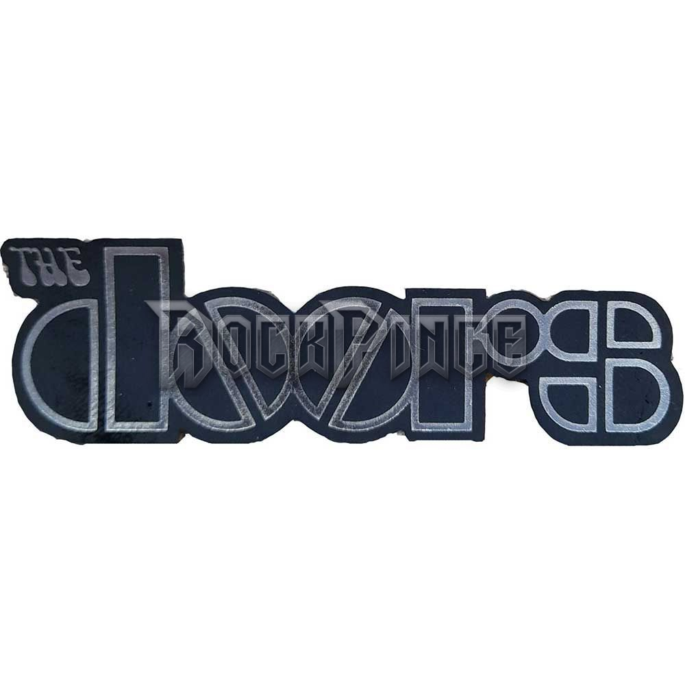 The Doors - Chrome Logo - kisfelvarró - DOPAT02
