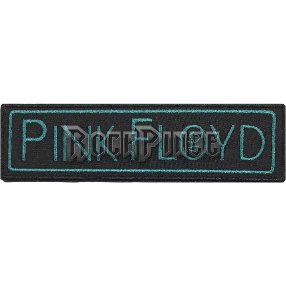 PINK FLOYD - Division Bell Text Logo - kisfelvarró - PFPAT08