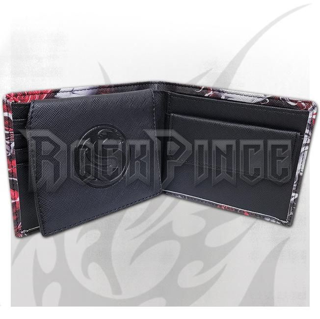 SKULLS N' ROSES - BiFold Wallet with RFID Blocking and Gift Box - E024A309