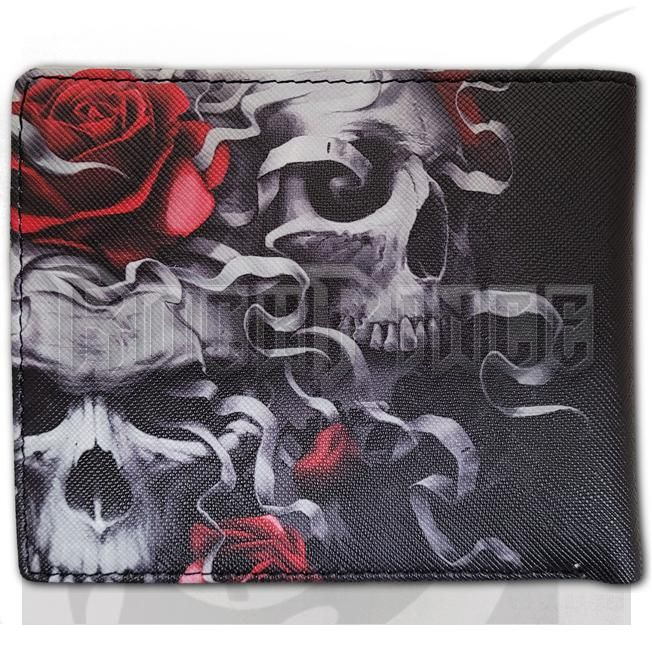 SKULLS N' ROSES - BiFold Wallet with RFID Blocking and Gift Box - E024A309