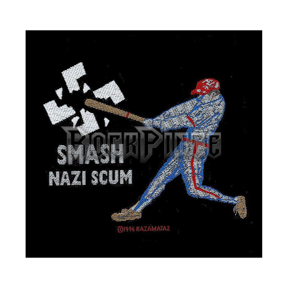 Smash Nazi Scum - kisfelvarró - SP2638
