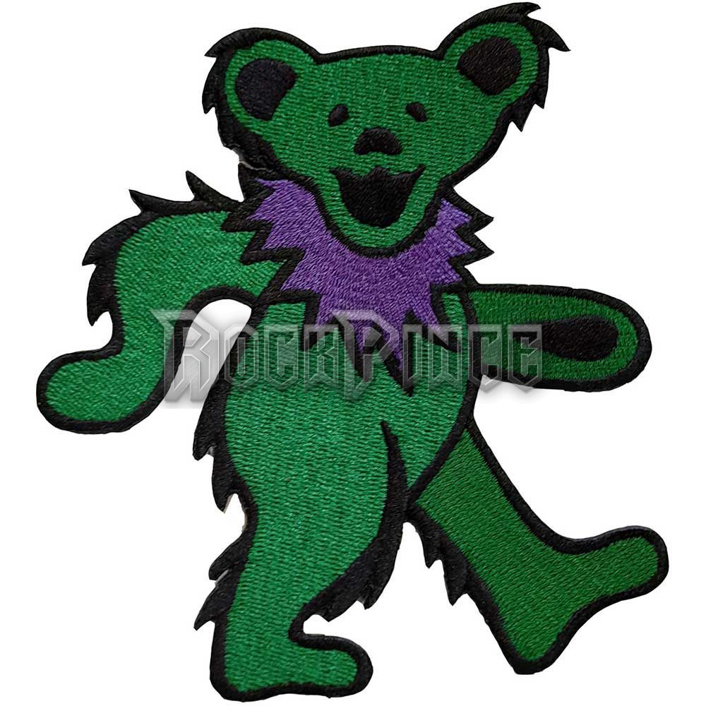 Grateful Dead - Green Dancing Bear - kisfelvarró - GRATEPAT12
