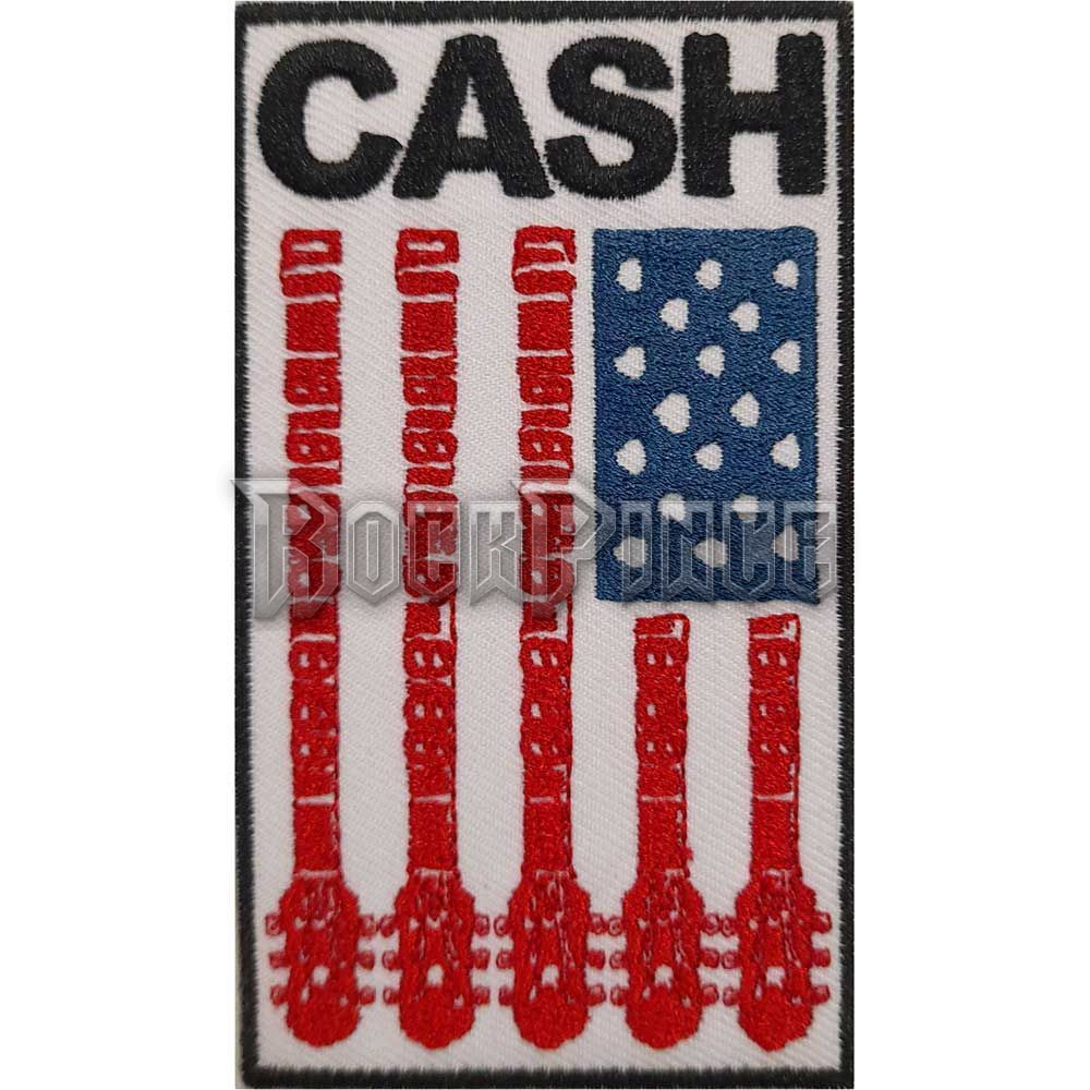 Johnny Cash - Flag - kisfelvarró - JCPAT05