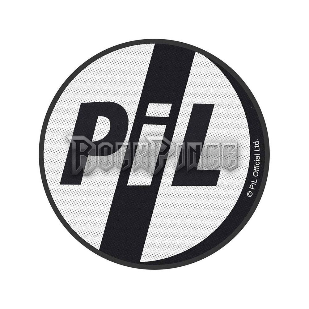 PIL (Public Image Ltd) - Logo - kisfelvarró - SPR3031