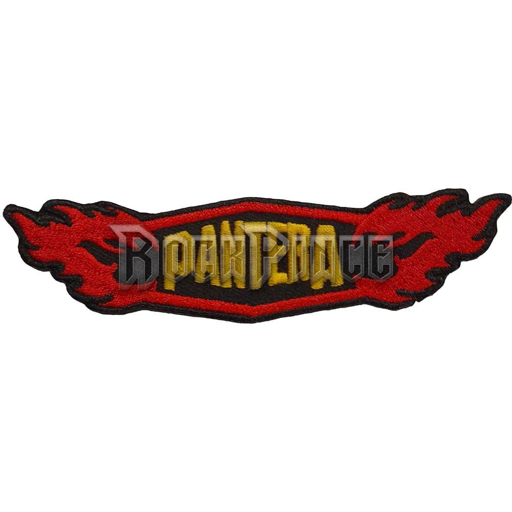Pantera - Flames - kisfelvarró - PANTPAT15