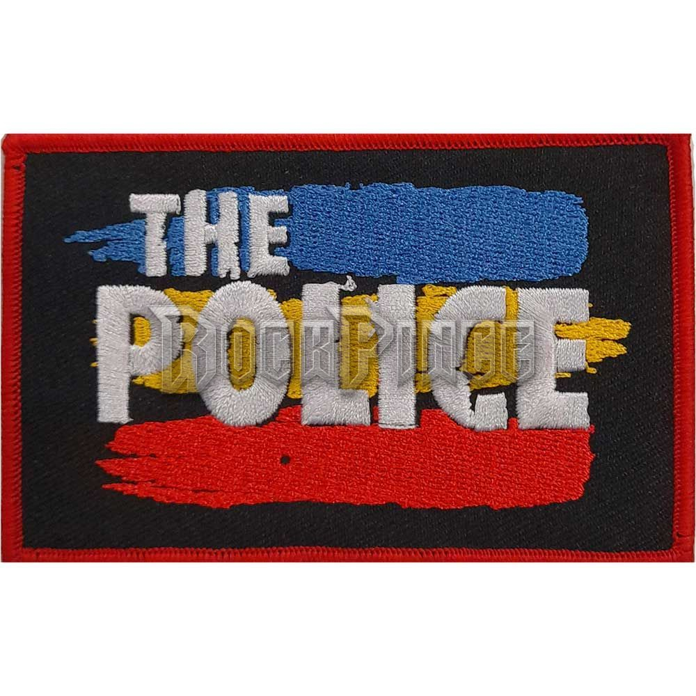 The Police - 3 Stripes Logo - kisfelvarró - POLPAT01
