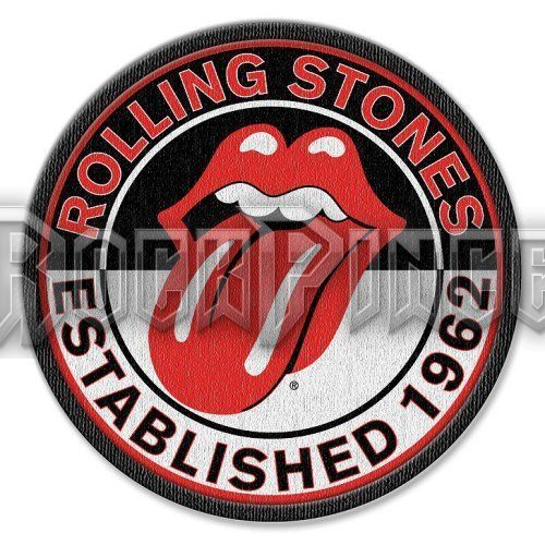 The Rolling Stones - Est. 1962 - kisfelvarró - RSPAT03