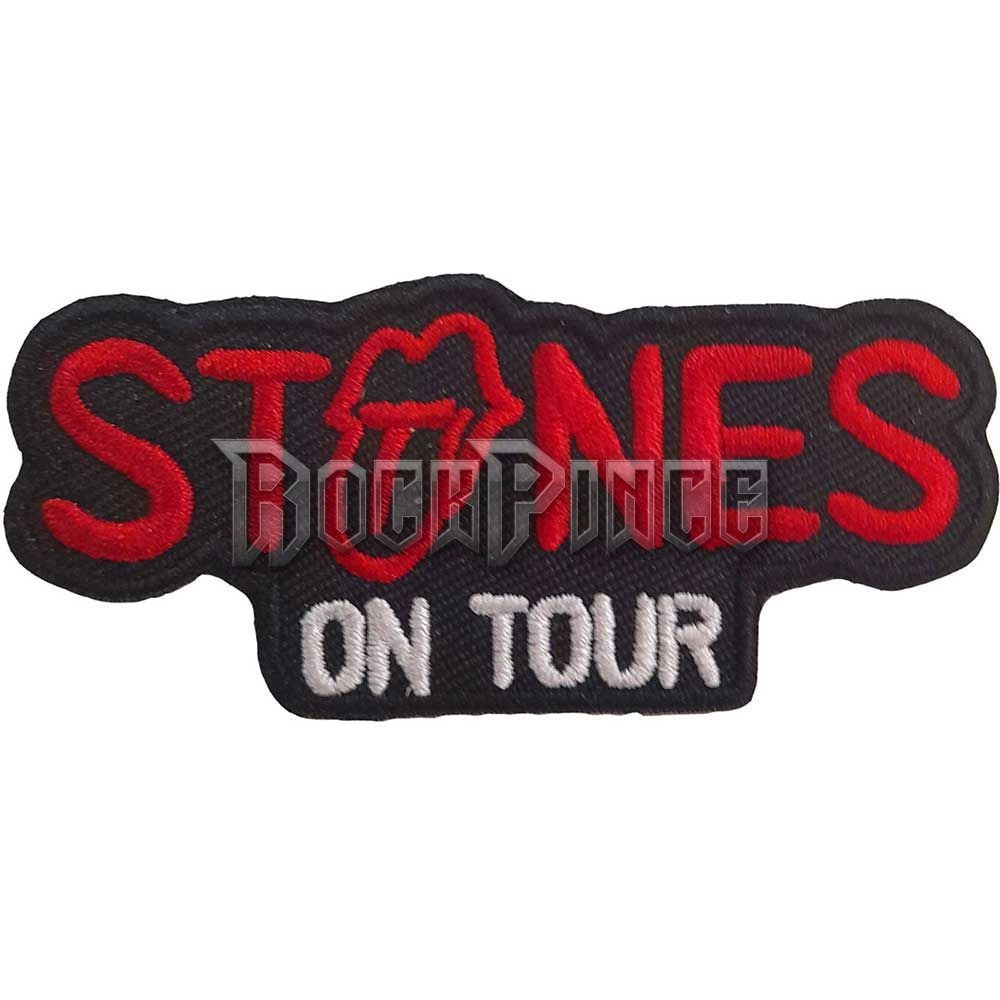 The Rolling Stones - On Tour - kisfelvarró - RSPAT20