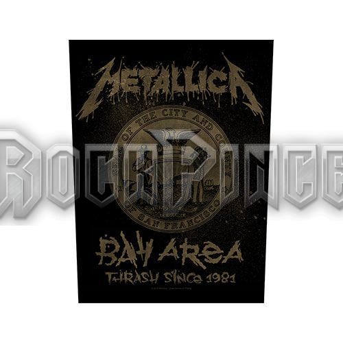Metallica - Bay Area Thrash - hátfelvarró - BP0955