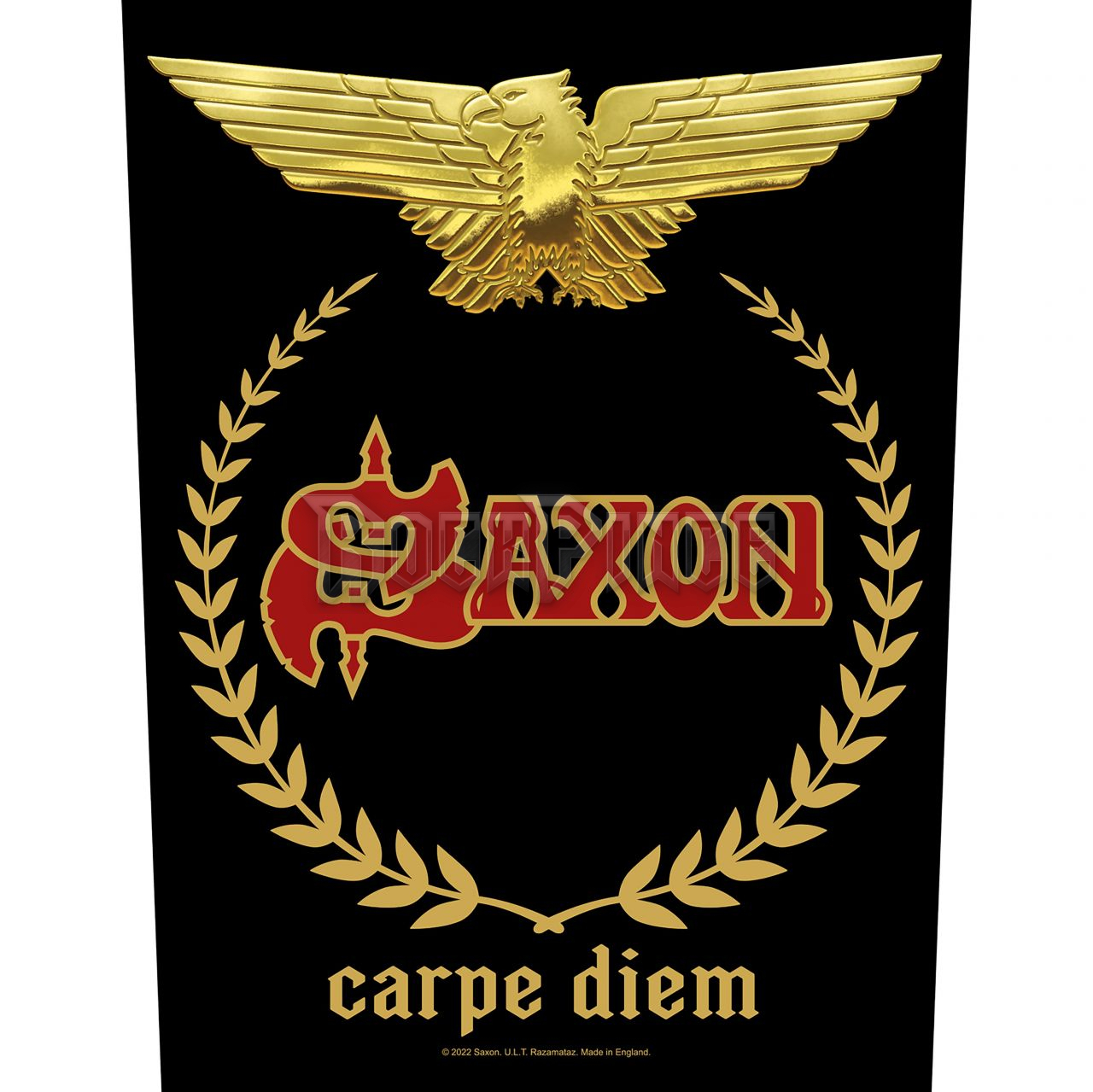SAXON - CARPE DIEM - hátfelvarró - BP1213