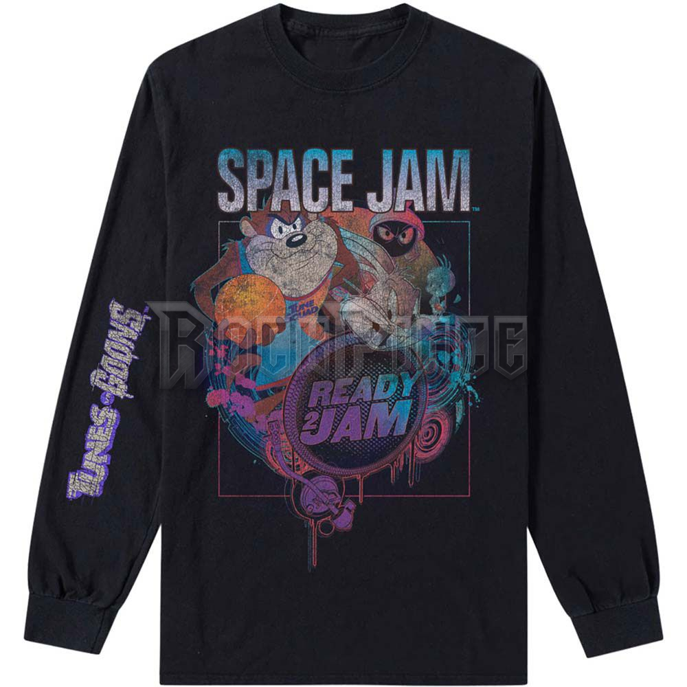 Space Jam 2 - Ready 2 Jam - unisex hosszú ujjú póló - SJLST02MB