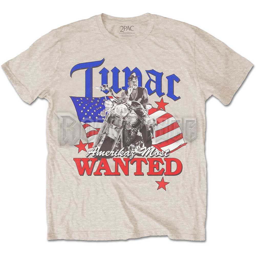 TUPAC - Most Wanted - unisex póló - 2PACTS43MS