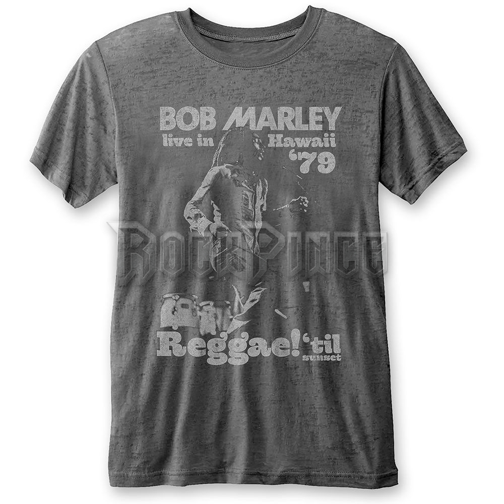 BOB MARLEY - HAWAII - unisex póló - BMABO01MC