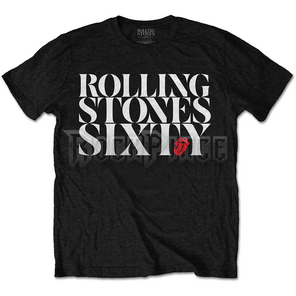 THE ROLLING STONES - SIXTY CHIC - unisex póló - RSTS176MB