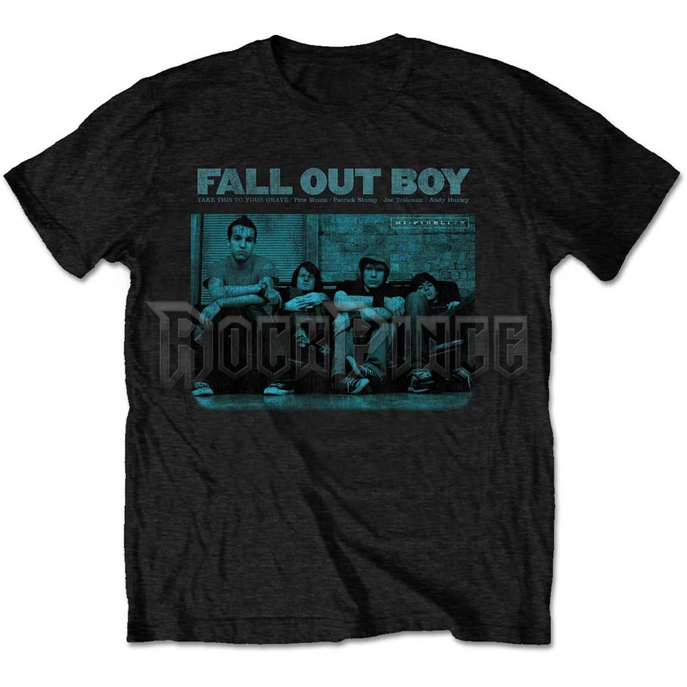 FALL OUT BOY - TAKE THIS TO YOUR GRAVE - unisex póló - FOBTS04MB
