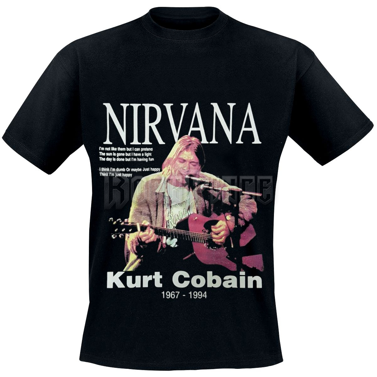 Nirvana - Kurt Cobain - UNISEX PÓLÓ