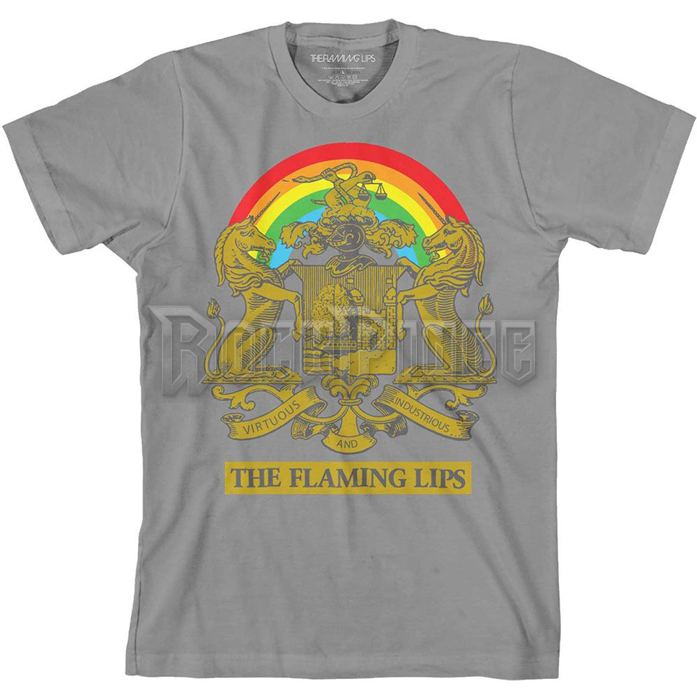 THE FLAMING LIPS - VIRTUOUS INDUSTRIOUS - unisex póló - FLIPSTS01MG