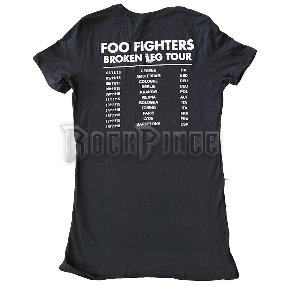 FOO FIGHTERS - BACK PRINT - női póló - FOOTS33LB