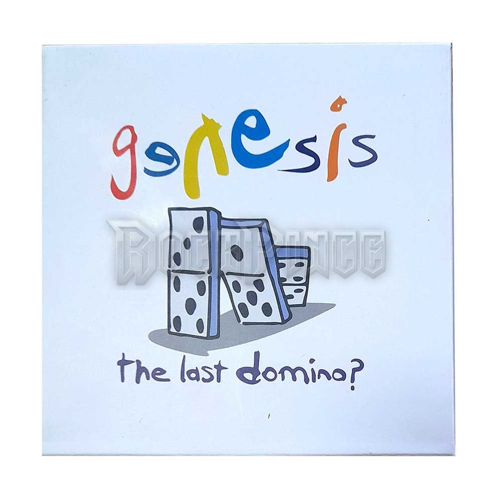 GENESIS - THE LAST DOMINO? - 4 db-os poháralátét szett - GENCOASTSET01