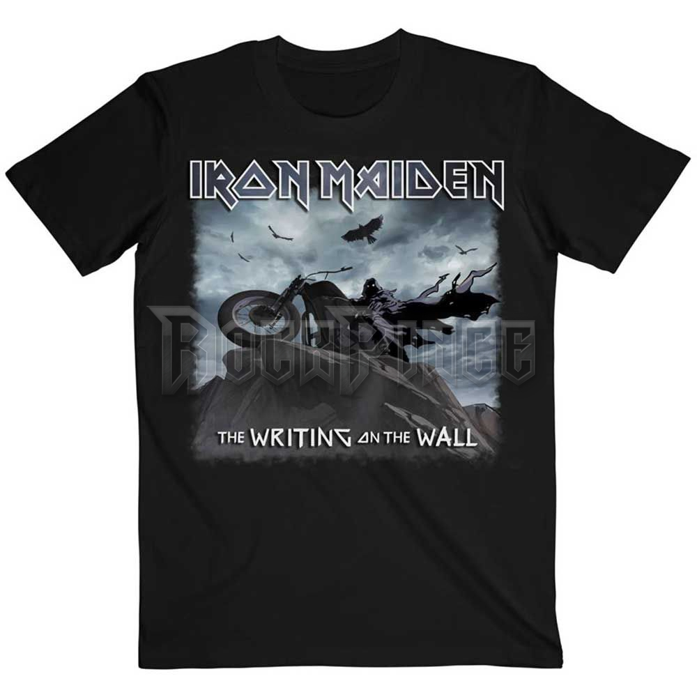 IRON MAIDEN - The Writing on the Wall Single Cover - unisex póló - IMTEE153MB