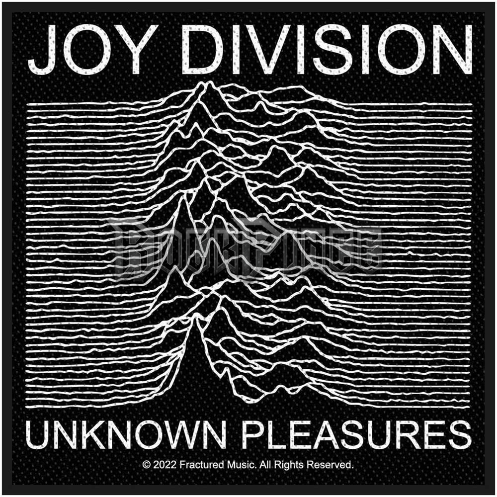 Joy Division - Unknown Pleasures - kisfelvarró - SP3204