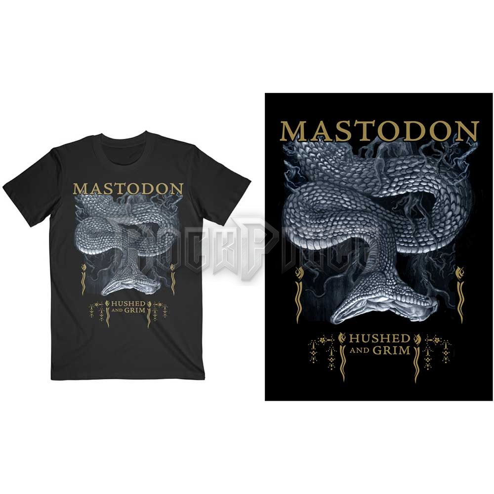 Mastodon - Hushed Snake - unisex póló - MASTEE28MB