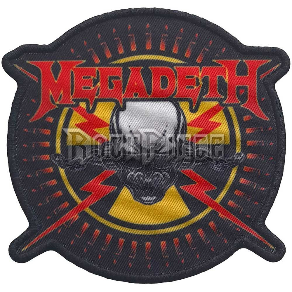 Megadeth - Bullets - kisfelvarró - MEGAPAT03