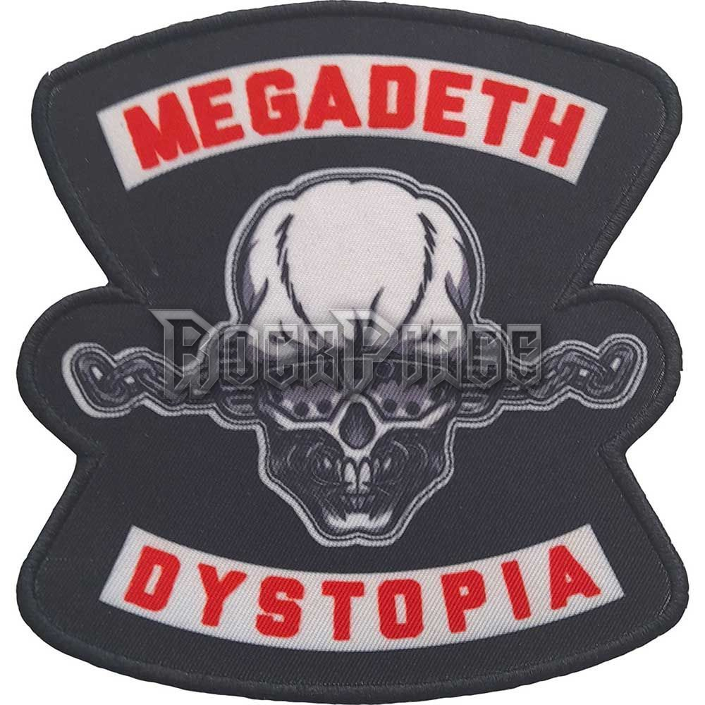 Megadeth - Dystopia - kisfelvarró - MEGAPAT04