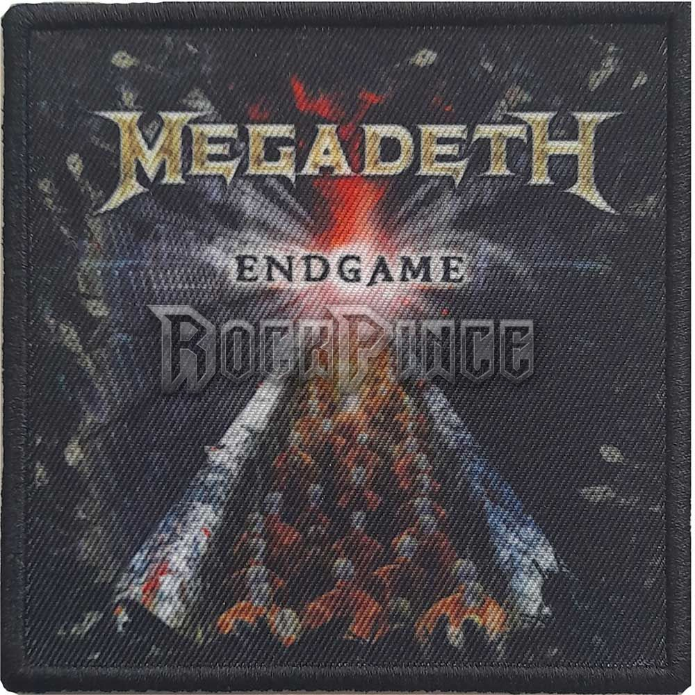 Megadeth - End Game - kisfelvarró - MEGAPAT05