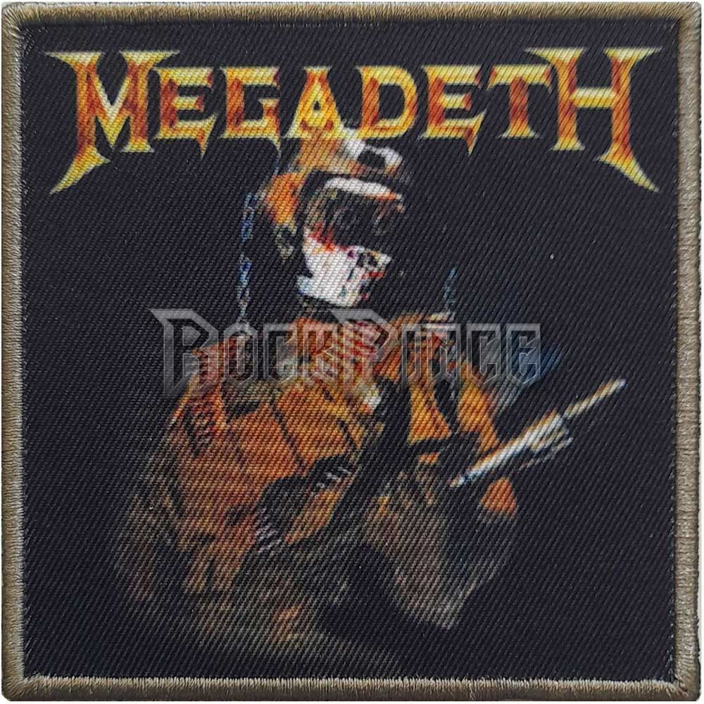 Megadeth - Trooper - kisfelvarró - MEGAPAT13
