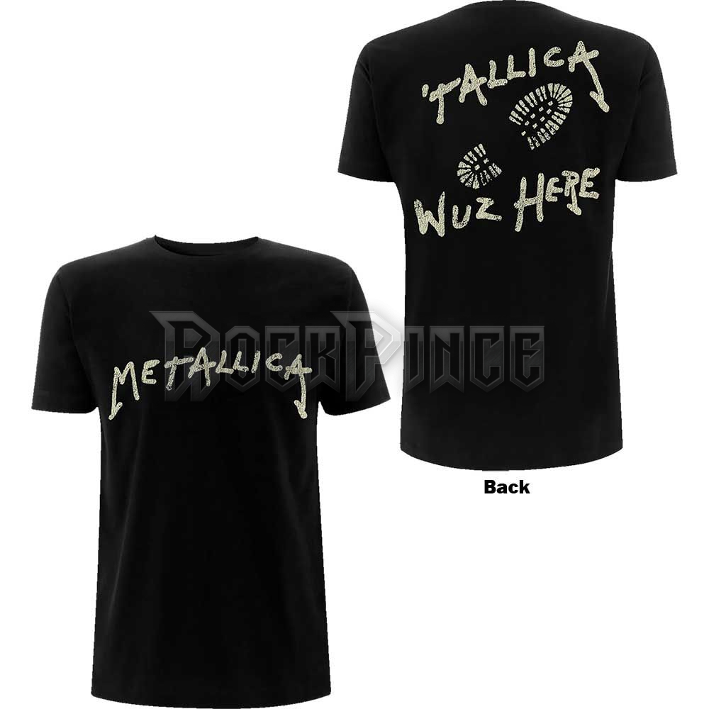 Metallica - Wuz Here - unisex póló - METTS61MB / PHDMTLTSBWUZ