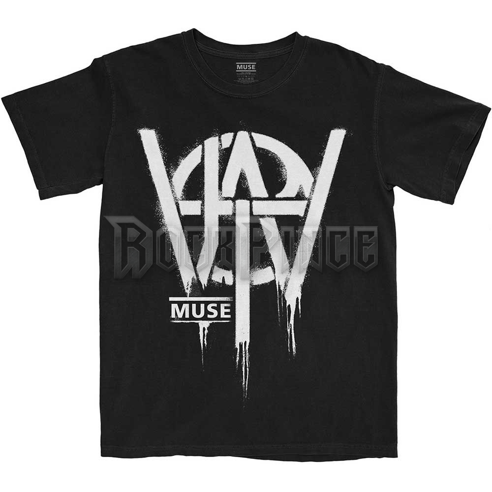 MUSE - Will of the People Stencil - unisex póló - MUSETS13MB / PHD12977