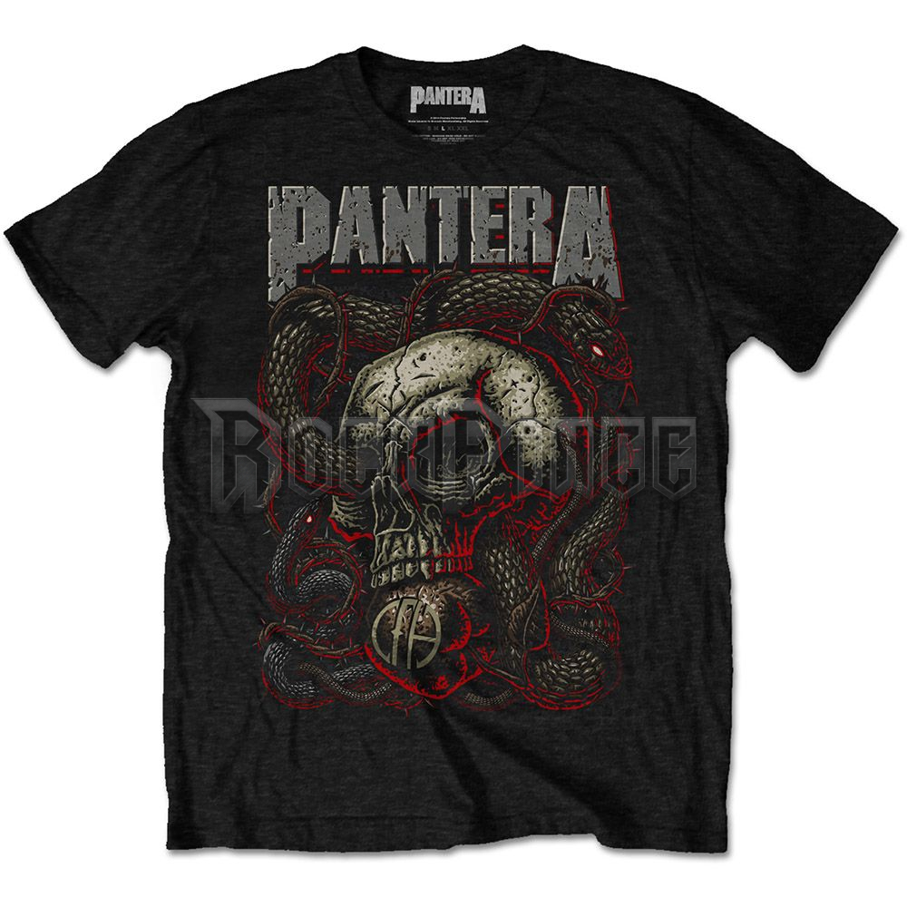 Pantera - Serpent Skull - unisex póló - PANTS08MB