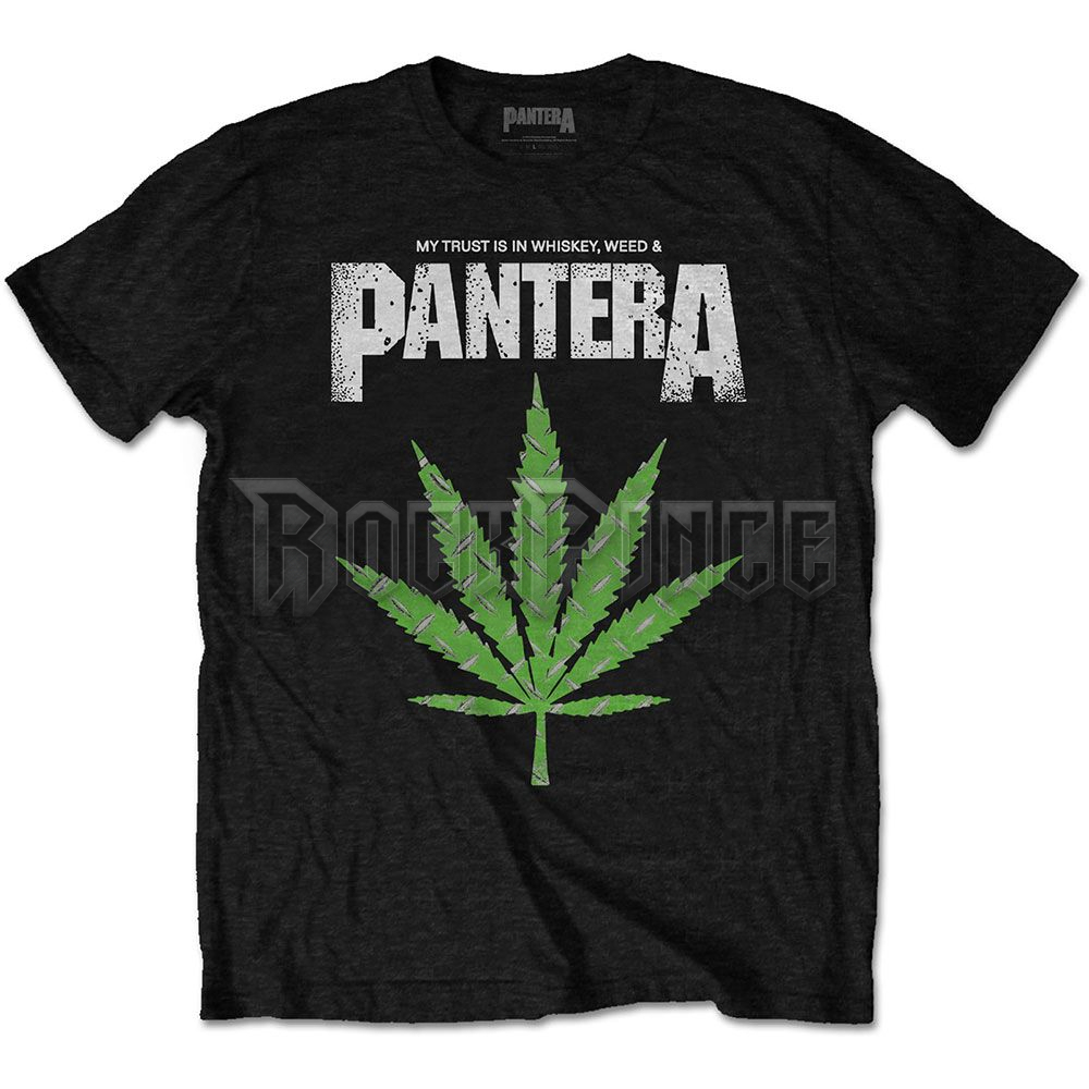 Pantera - Whiskey 'n Weed - unisex póló - PANTS30MB