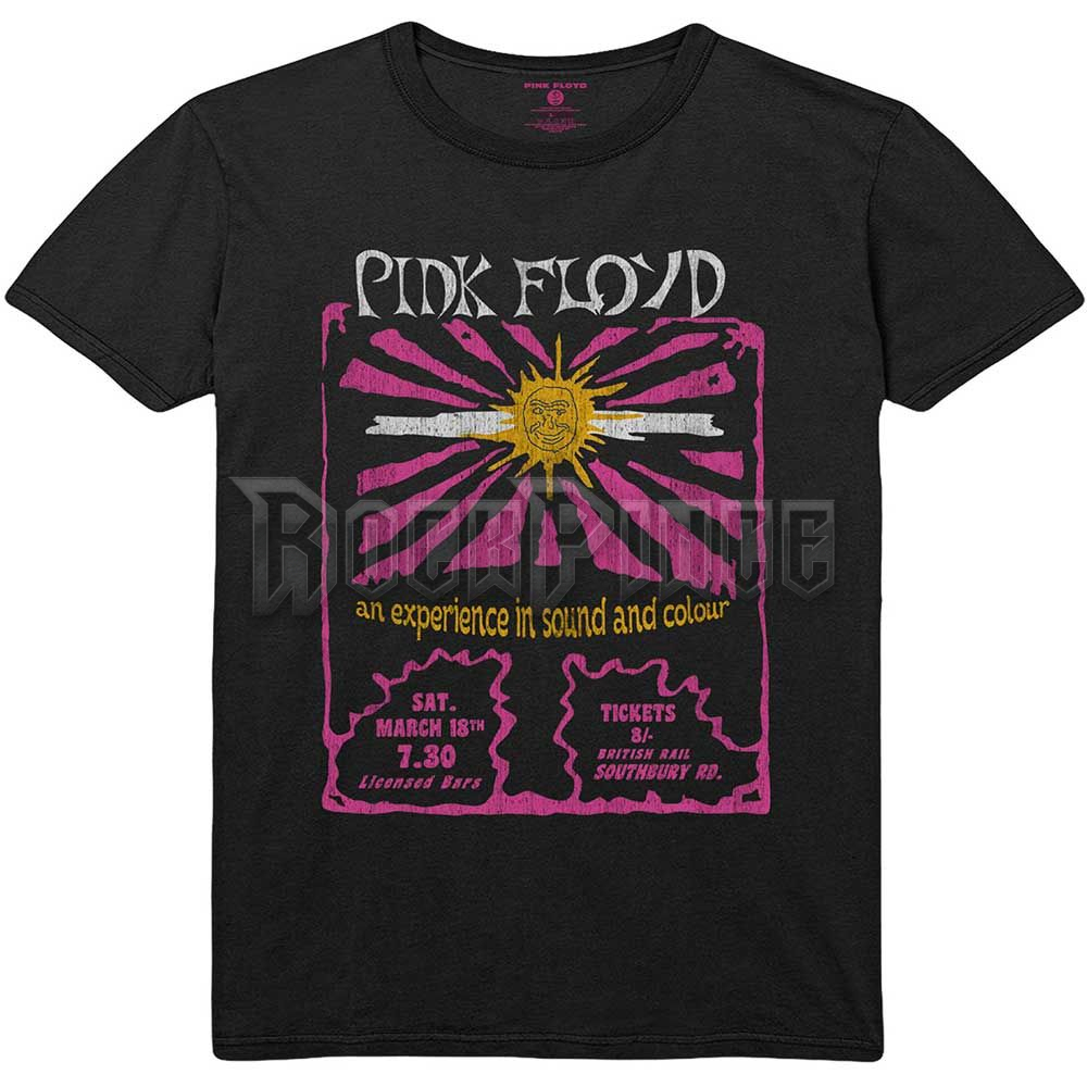 Pink Floyd - Sound & Colour - unisex póló - PFTEE160MB