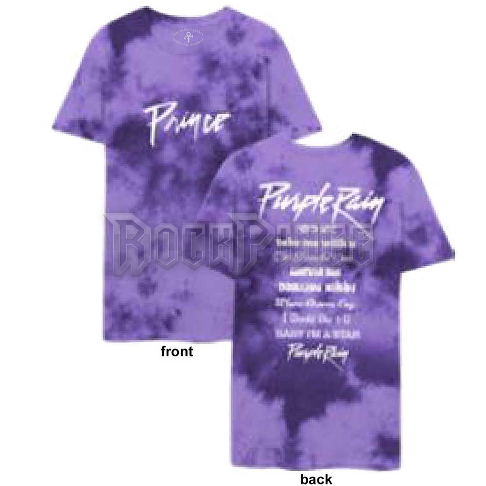 Prince - Purple Rain - unisex póló - PRINTS44MDD