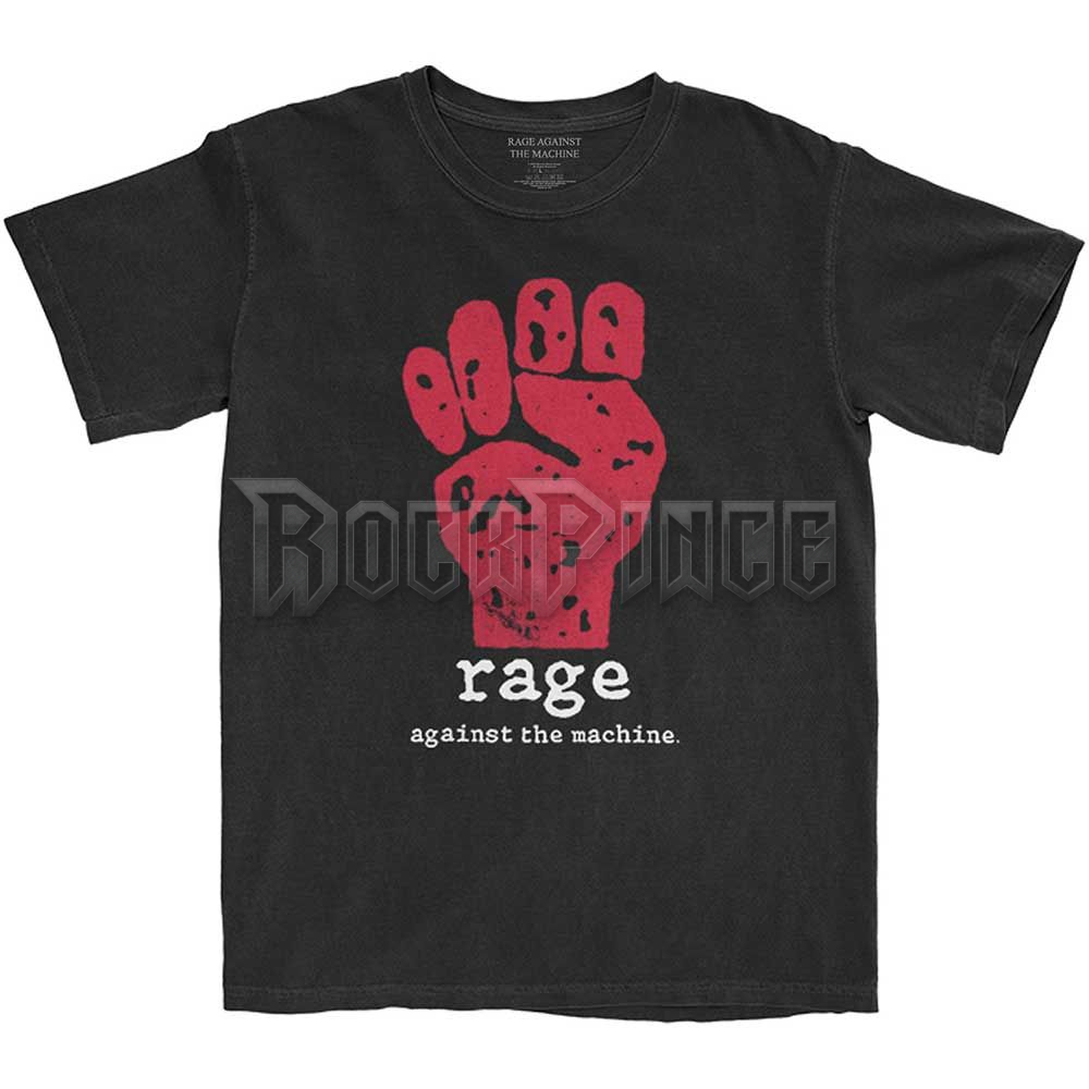 Rage Against The Machine - Red Fist - unisex póló - RATMTS18MB
