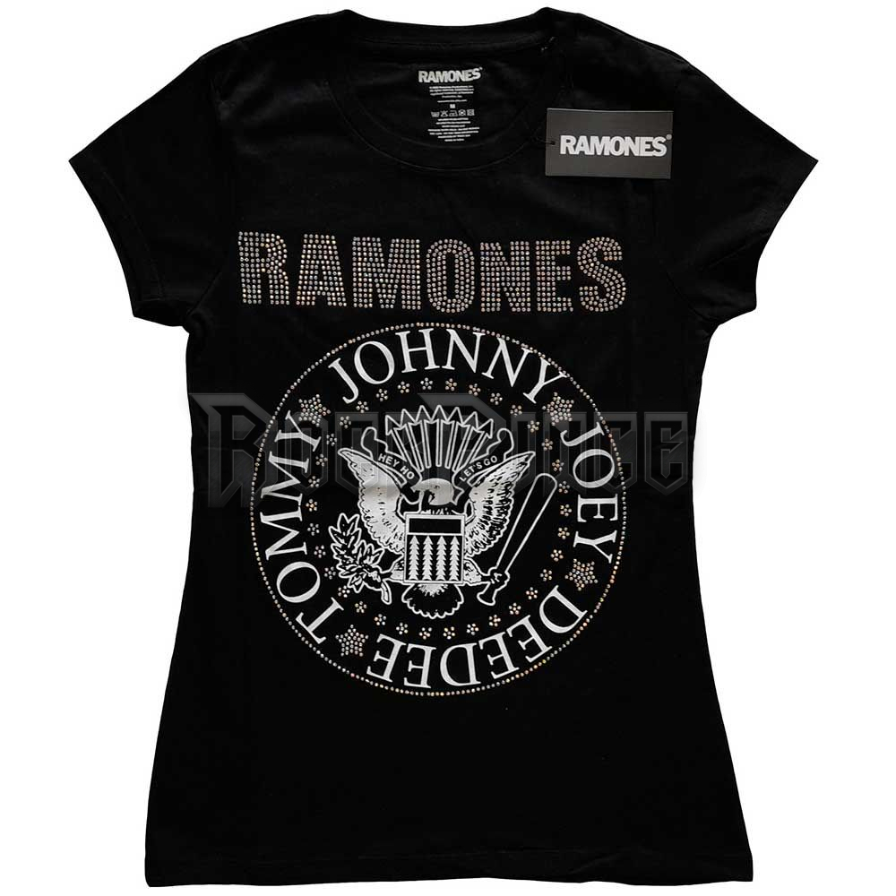 Ramones - Presidential Seal (Diamante) - női póló - RATS56LB