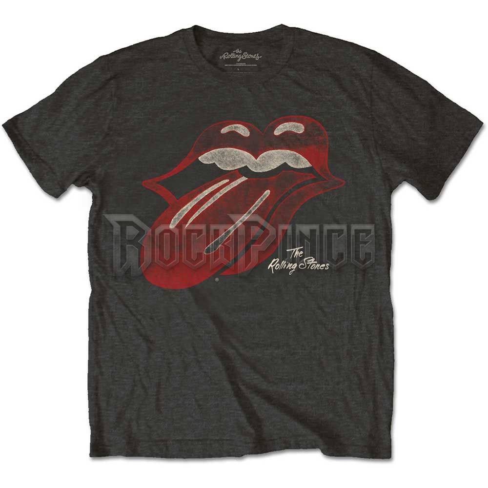 The Rolling Stones - Vintage Tongue Logo - unisex póló - RSTS60MC